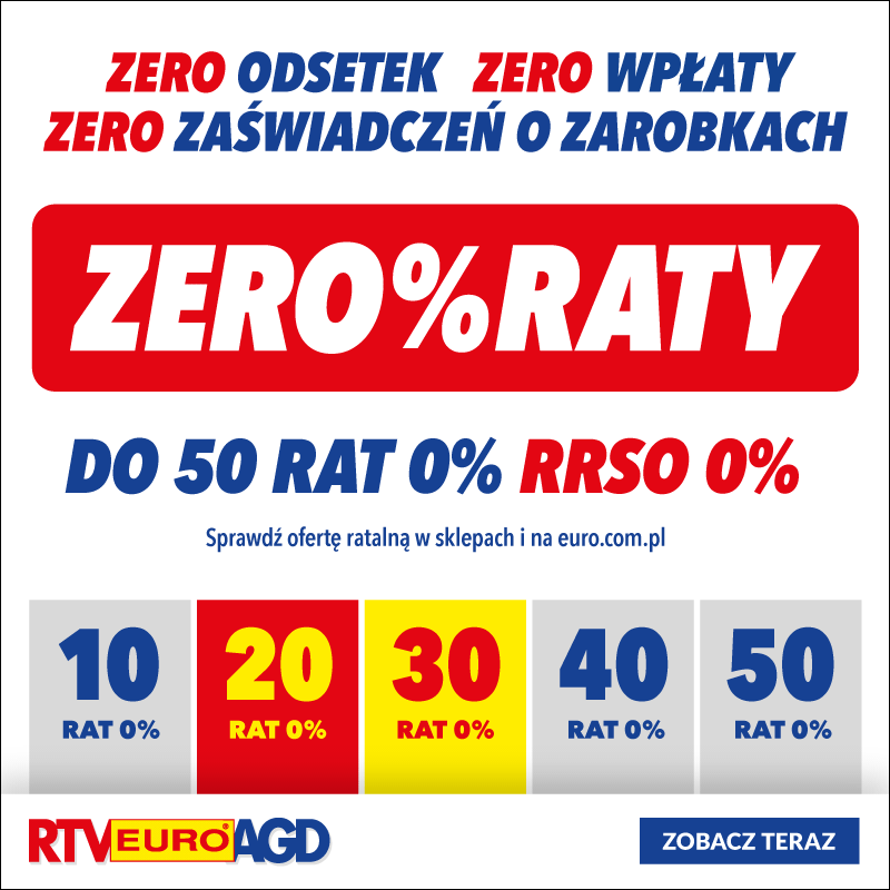 ZERO % RATY