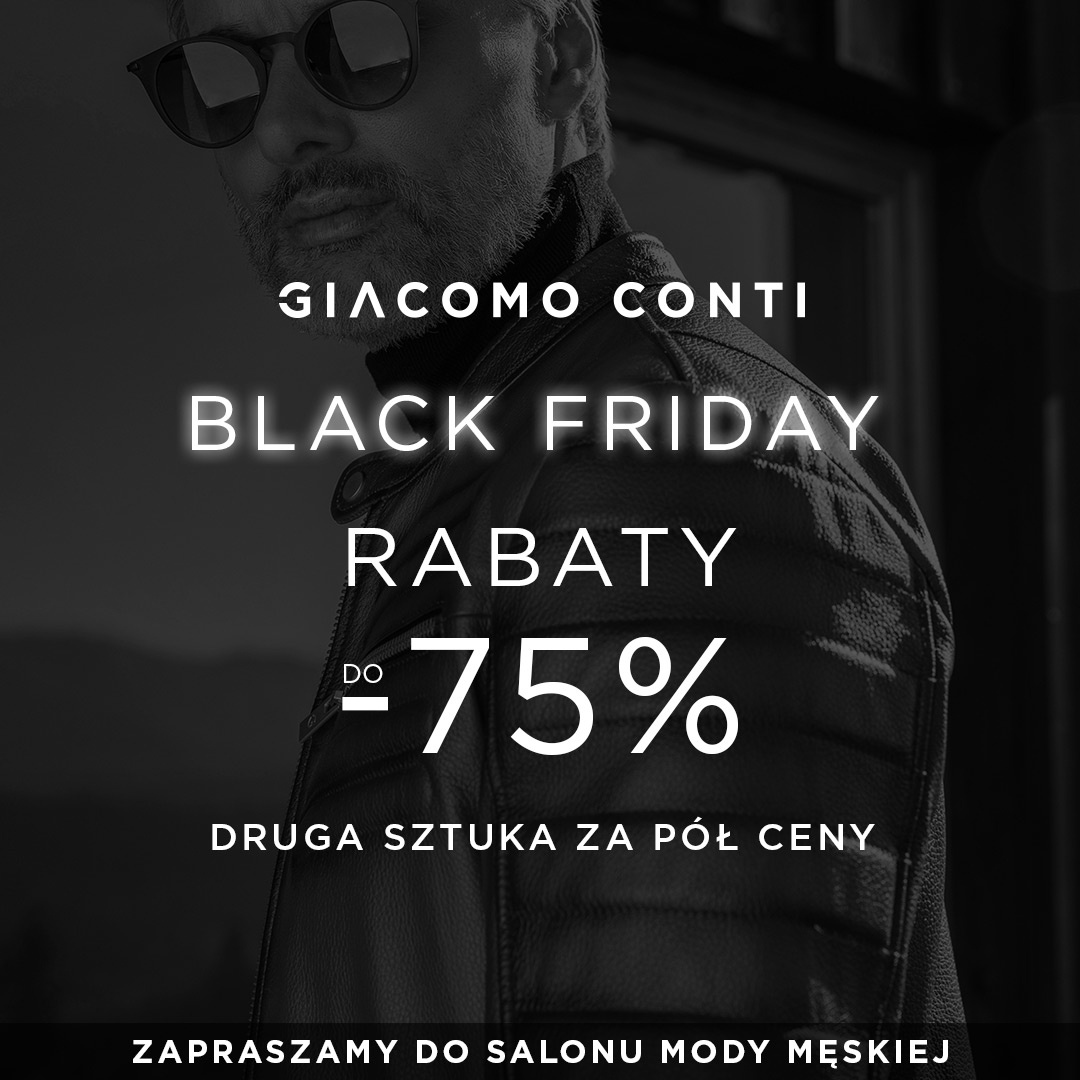 Giacomo Conti  Black Week | Black Friday