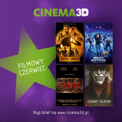 Co warto zobaczyć w czerwcu w Cinema3D?