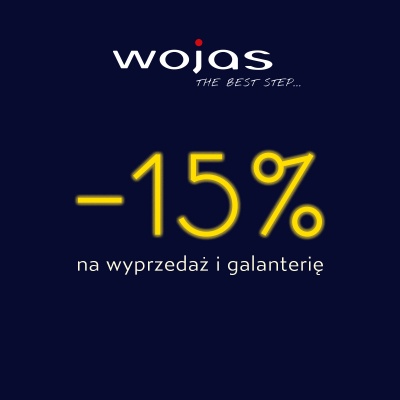 15% rabatu w Salonach Wojas