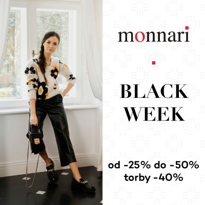 Monnari obchodzi Black Week!