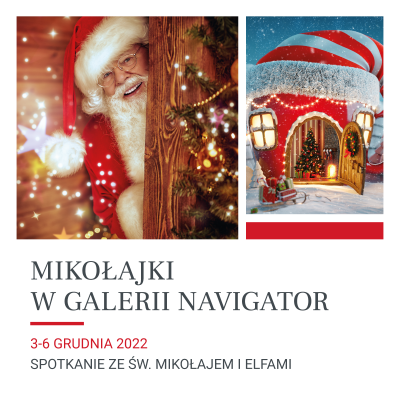 Spotkaj się z Elfami i Świętym Mikołajem w Galerii Navigator!