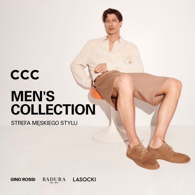 CCC MEN - Strefa męskiego stylu w CCC!