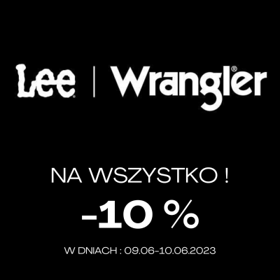 -10% na wszystko w Lee Wrangler!