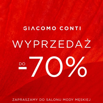 Wielka Wyprzedaż do -70% w Giacomo Conti!