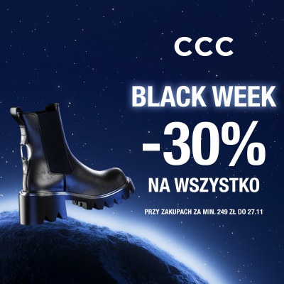 BLACK WEEK W CCC! 30% na wszystko!