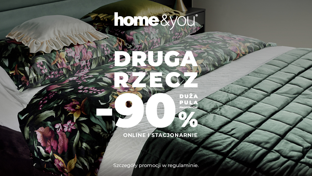 90% rabatu na drugą rzecz w home&you