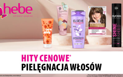 Pielęgnacja włosów taniej z HEBE