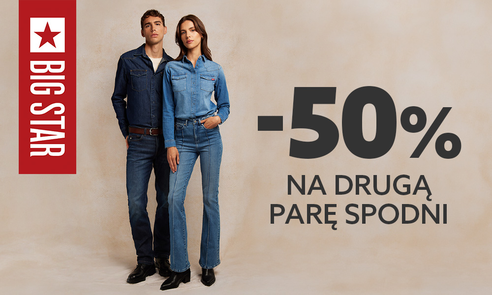 Promocja na spodnie w BIG STAR JEANS