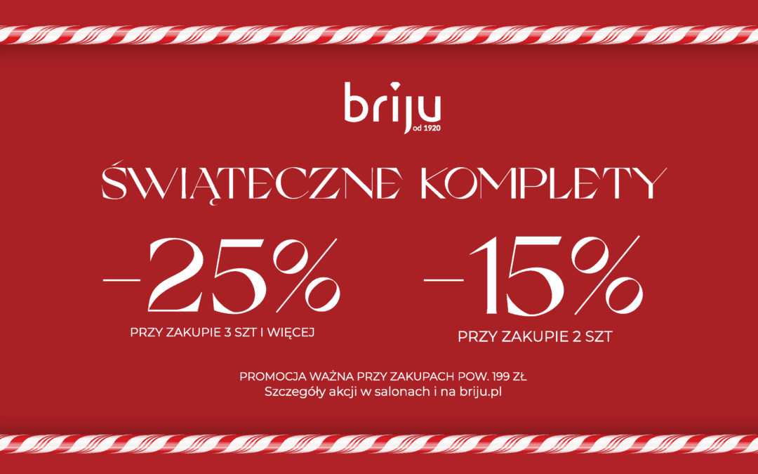 Promocja świąteczna w BRIJU