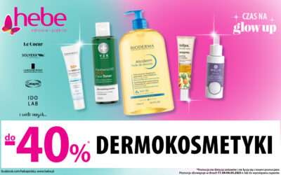 Dermokosmetyki taniej w HEBE