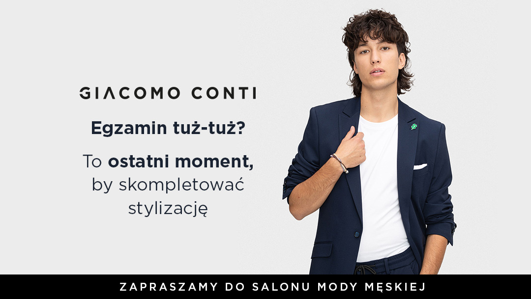 Stylówka na egzamin w Giacomo Conti