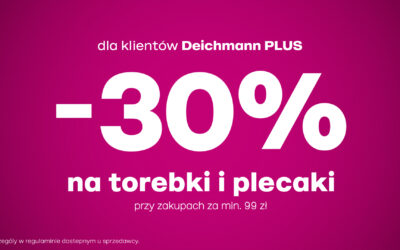 Torby i plecaki taniej w DEICHMANN