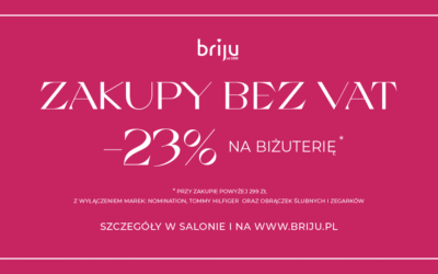 W BRIJU bez VAT!