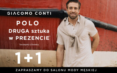 Drugie polo GRATIS w Giacomo Conti!