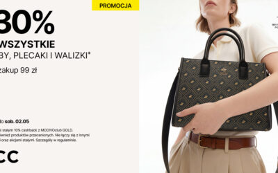 -30% na torby, plecaki, walizki w CCC