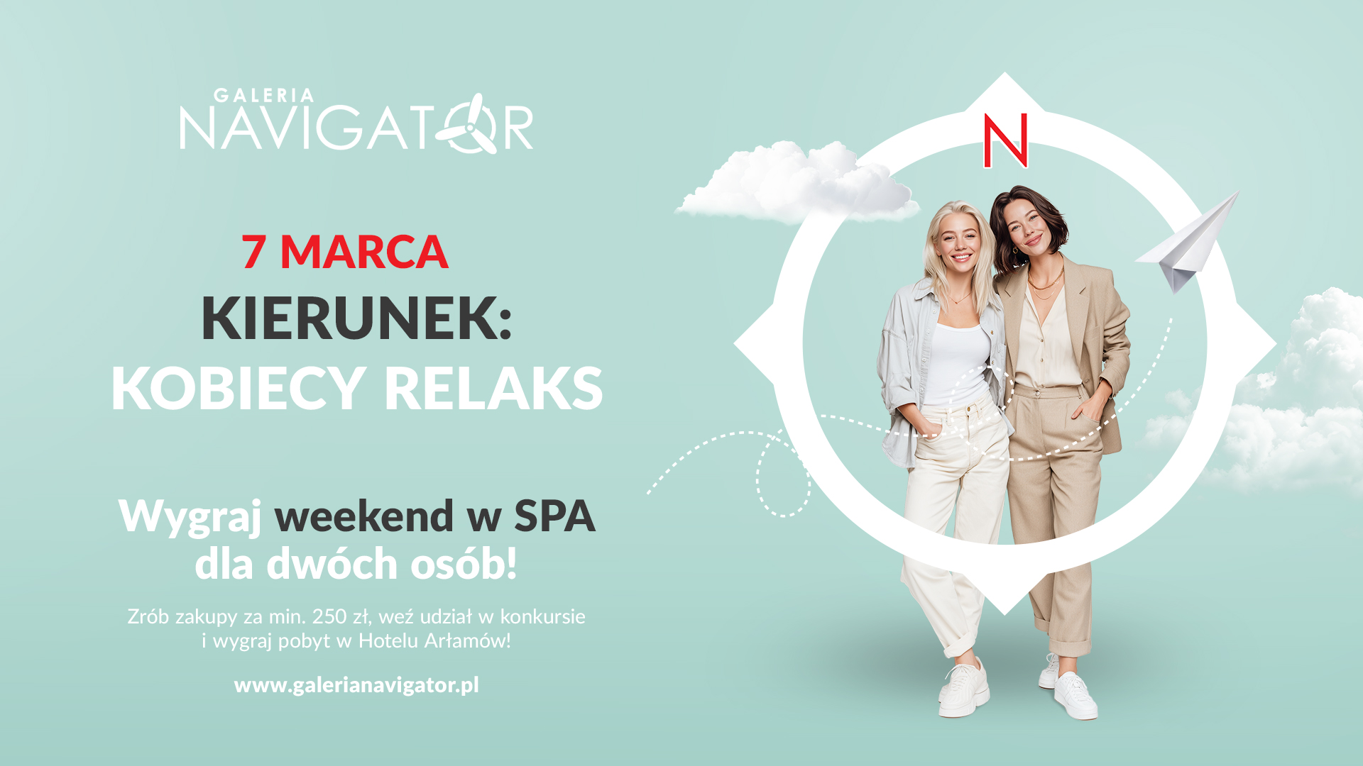 Kierunek: Kobiecy Relaks – 7 marca w Galerii Navigator