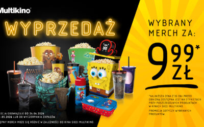 Wielka wyprzedaż merchu filmowego w Multikinie. Kultowe gadżety w rekordowo niskich cenach