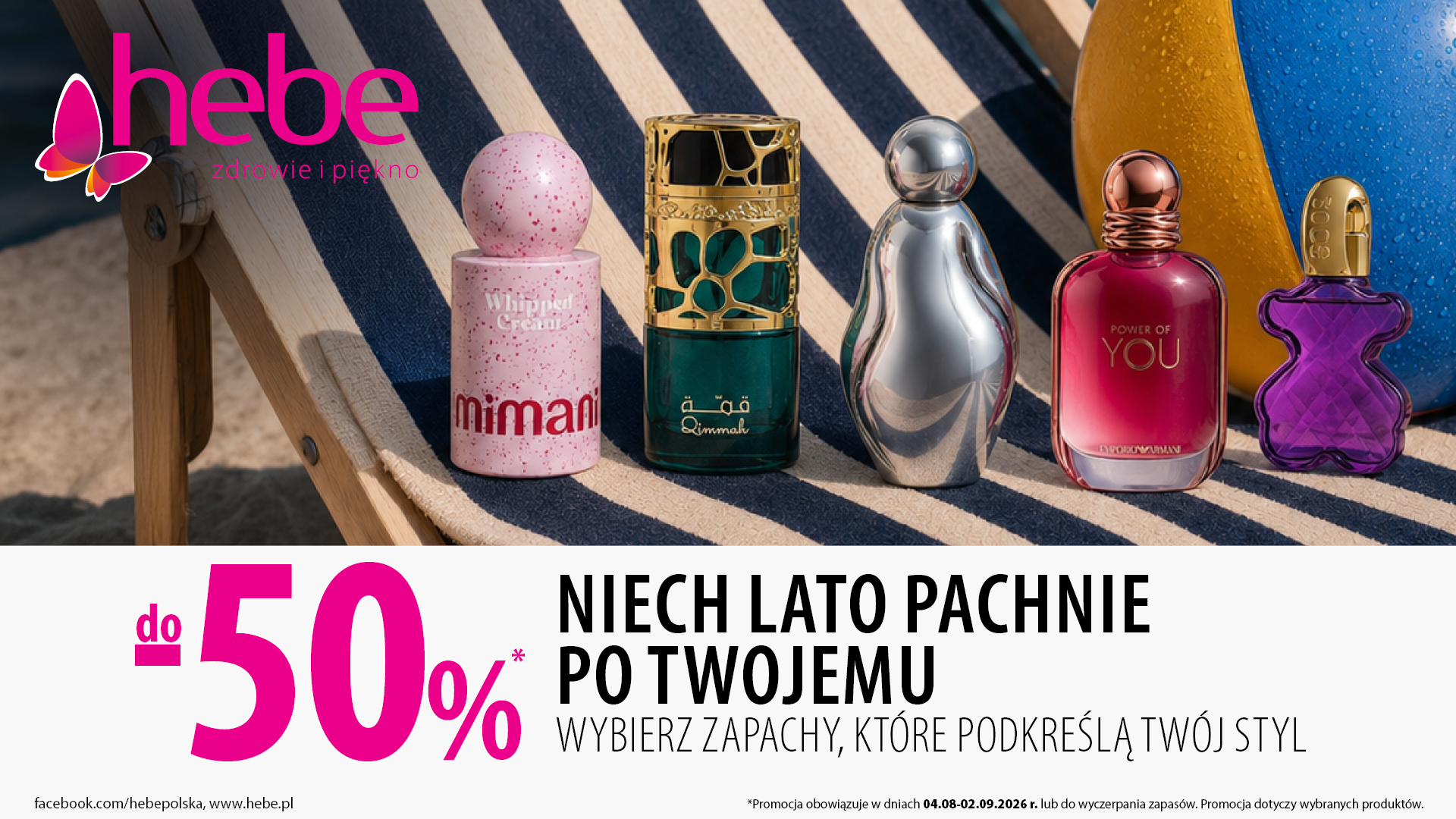Niech lato pachnie po Twojemu z Hebe